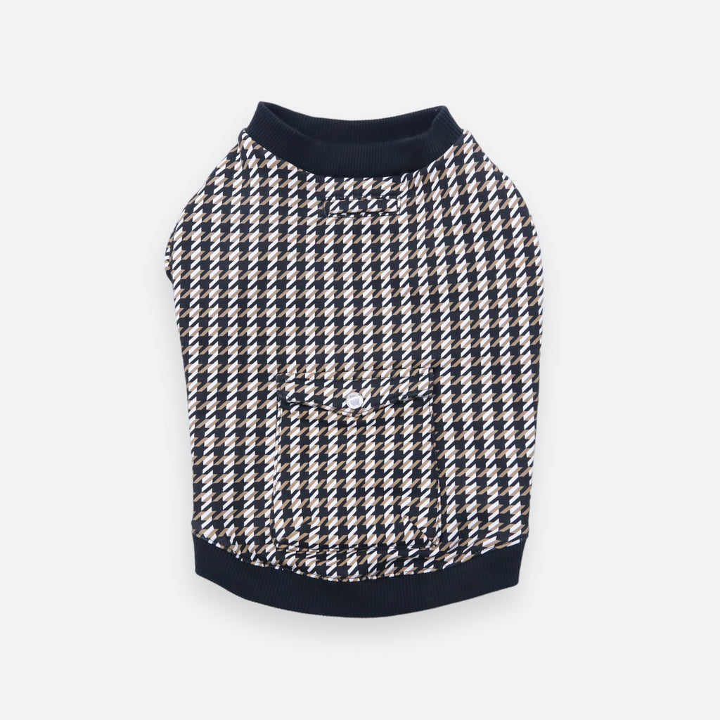 BOSS Dog Short Sleeve Crewneck — Cotton Blend Dog Sweatshirt