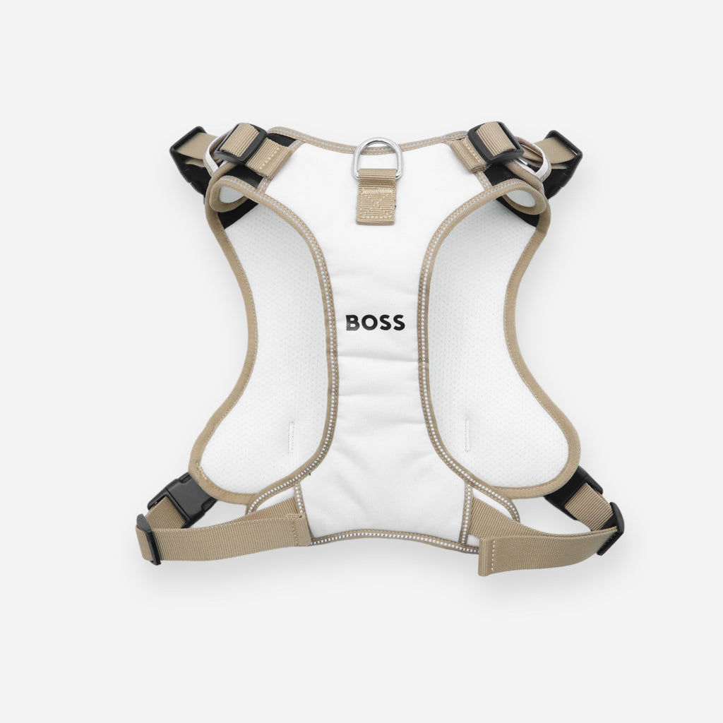 BOSS Dog Harness — 4-Way Adjustable Dog Harness with Zipper Pocket