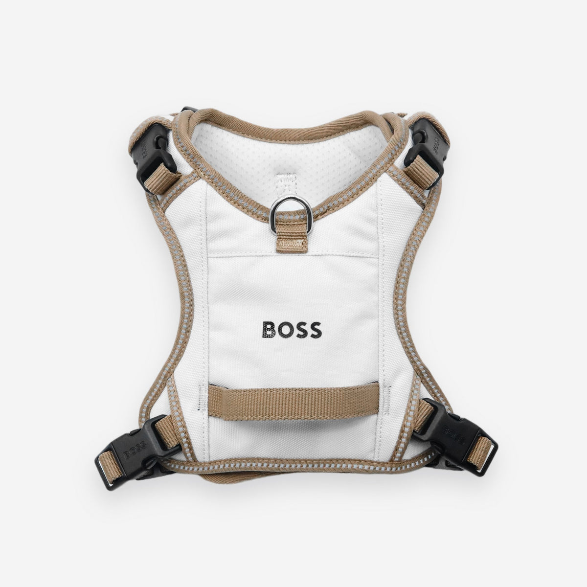 BOSS Dog Harness — 4-Way Adjustable Dog Harness with Zipper Pocket