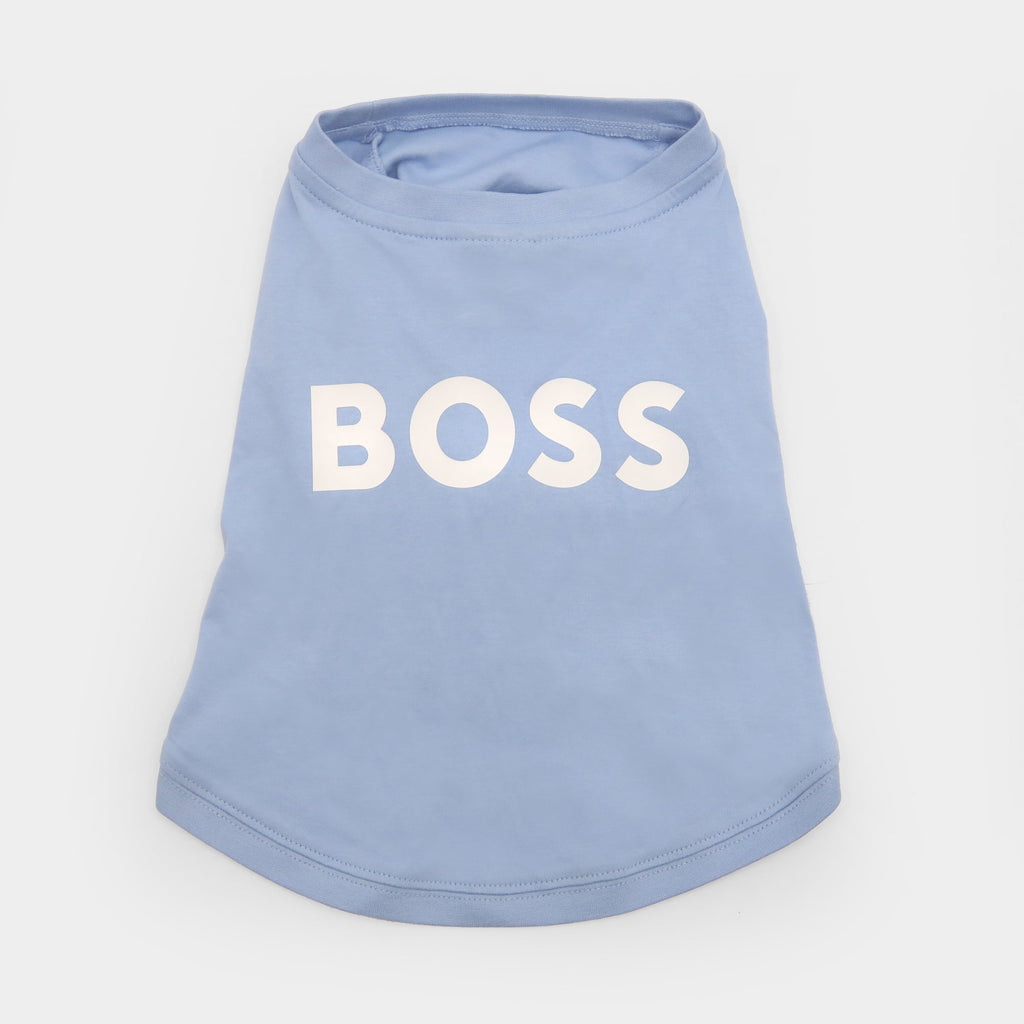 BOSS Dog Graphic Tee — Mercerised Cotton Dog T-Shirt