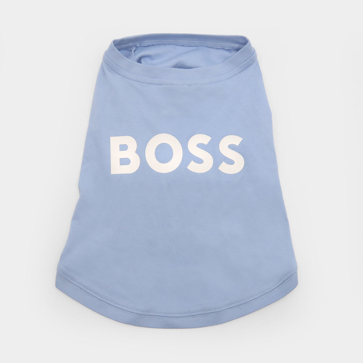 BOSS Dog Graphic Tee — Mercerised Cotton Dog T-Shirt