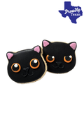 Doggie Express Halloween Black Cat Bakery Cookie