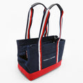 Tommy Hilfiger Canvas Dog Tote Bag | Designer Dog Carrier