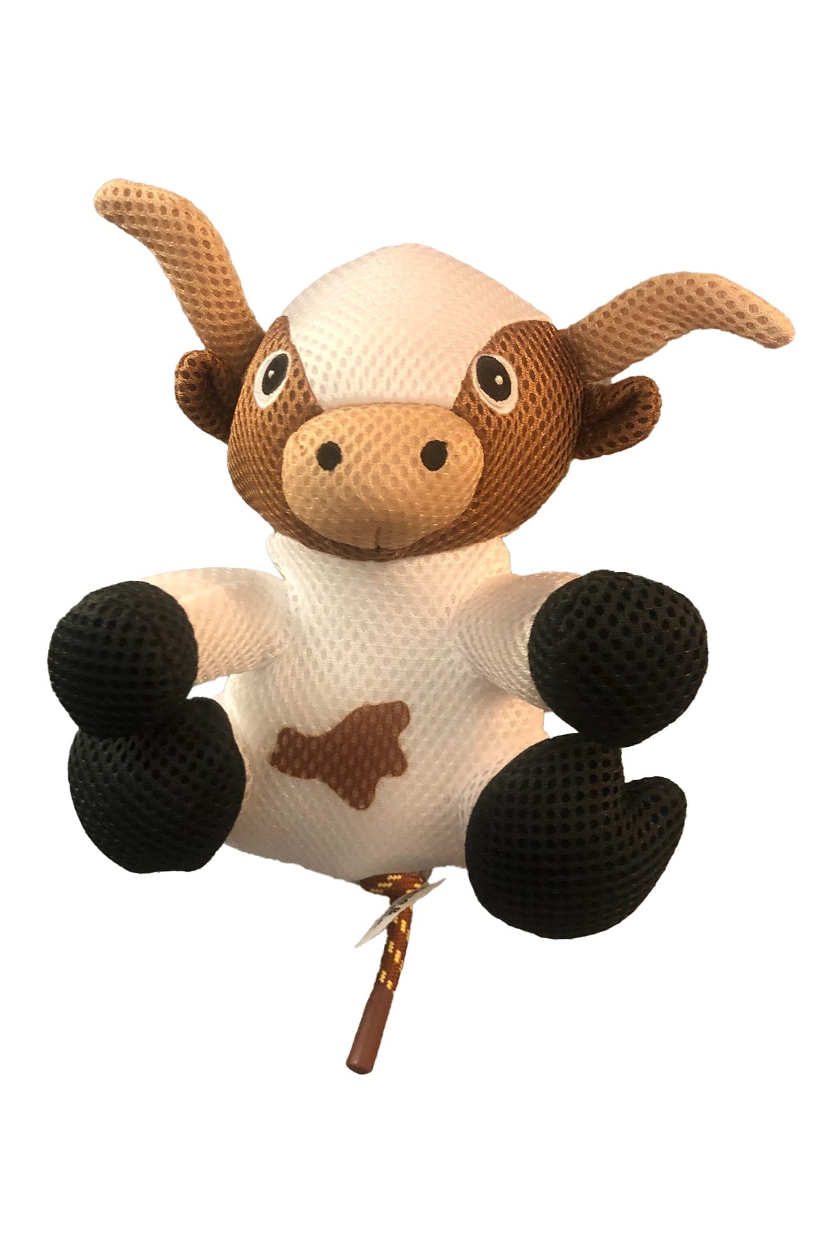Blue and Bonnet Texas Longhorn Cow Cooling Dog Toy