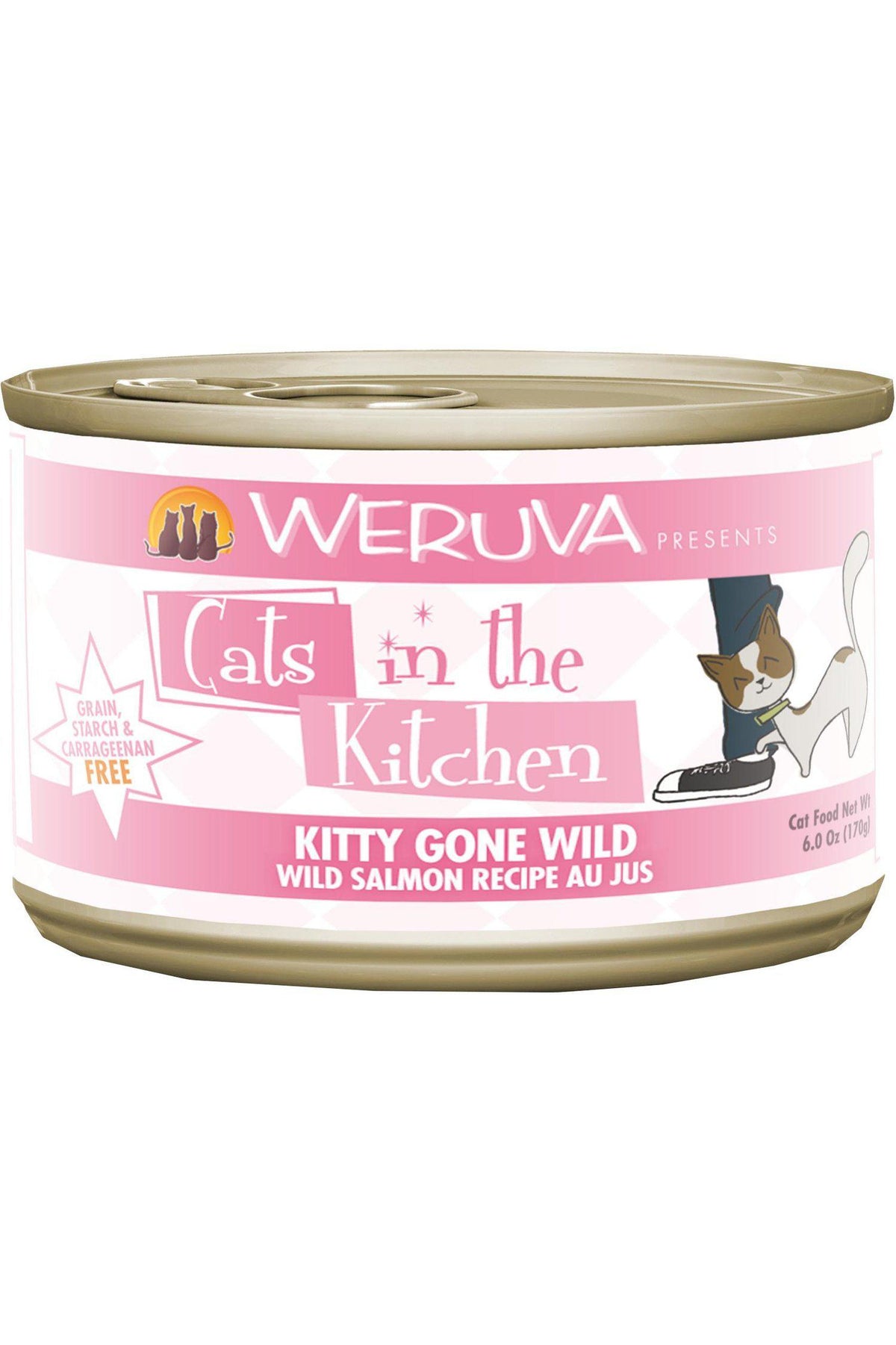Cats in the Kitchen Kitty Gone Wild Au Jus Wet Cat Food