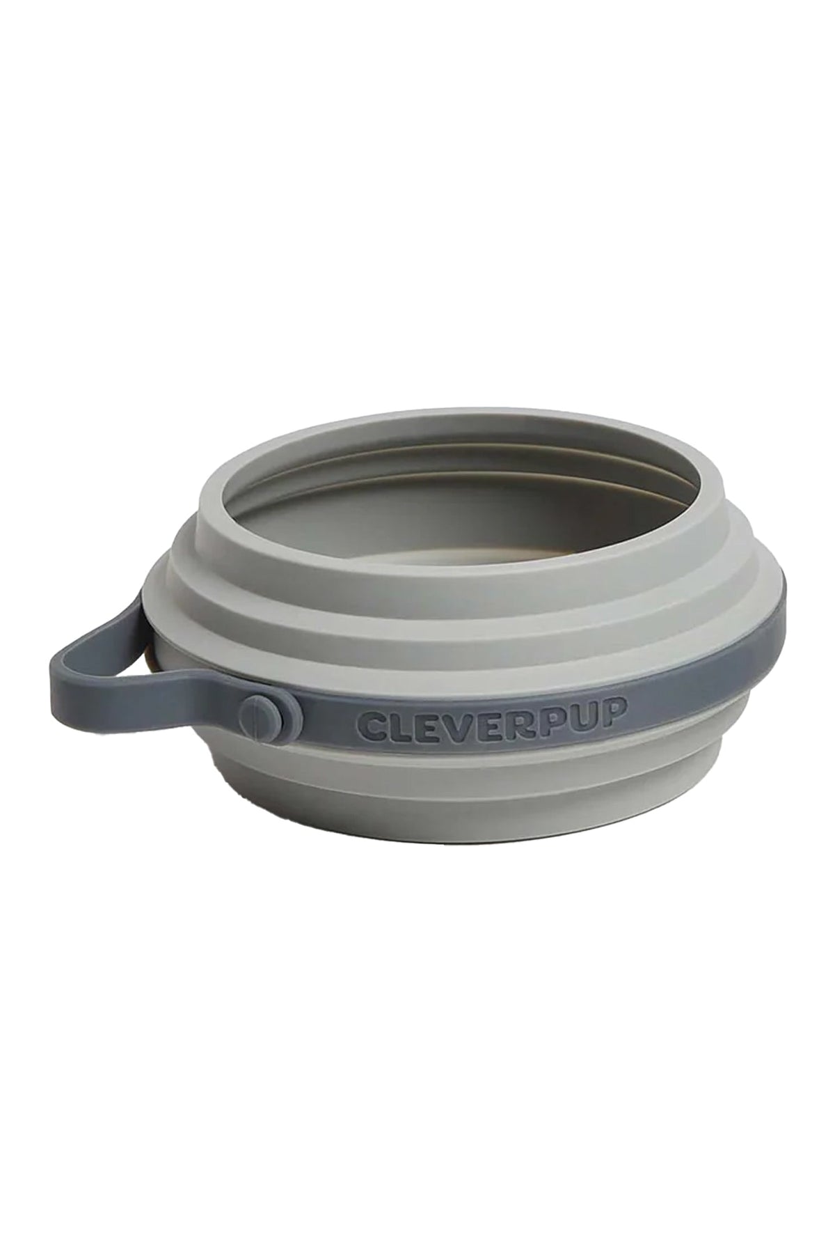 Cleverpup Nomad Grey Collapsible Bowl