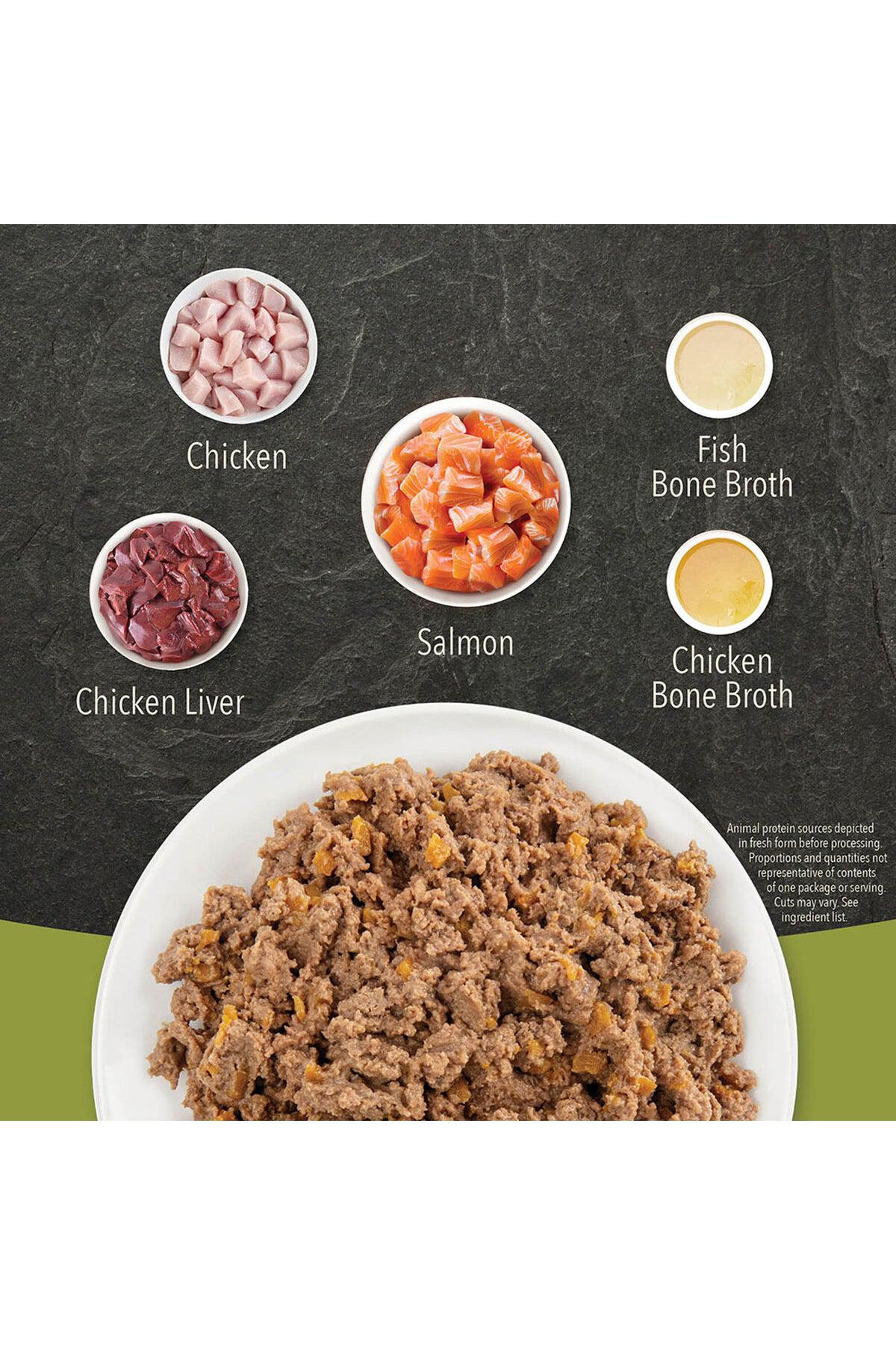 Acana Chunks in Broth Salmon and Chicken Wet Cat Food