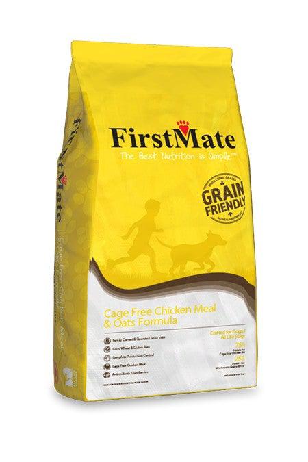 FirstMate Grain-In Cage-Free Chicken Meal and Oats Dry Dog Food