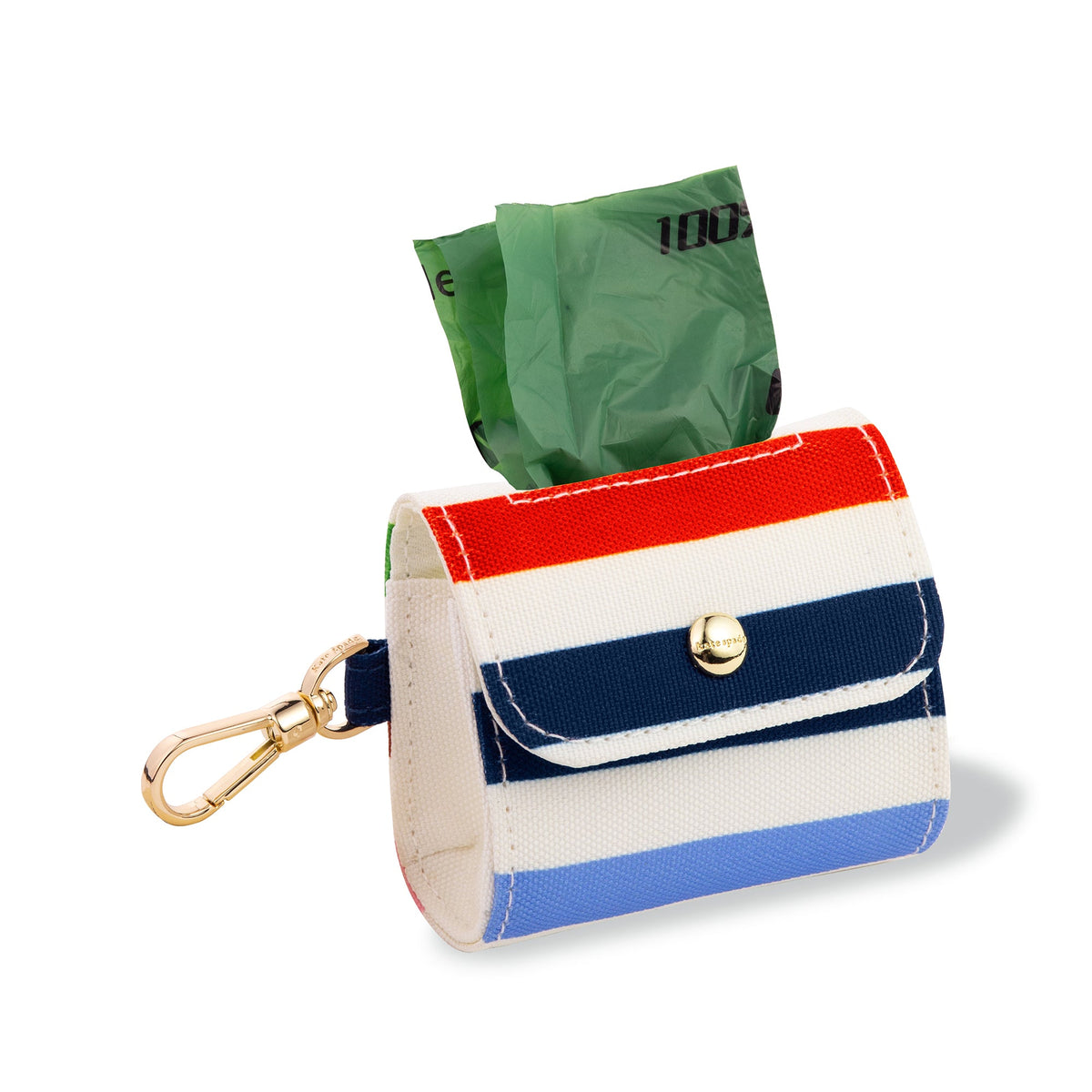 Kate Spade New York Adventure Stripe Doggie Bag Holder