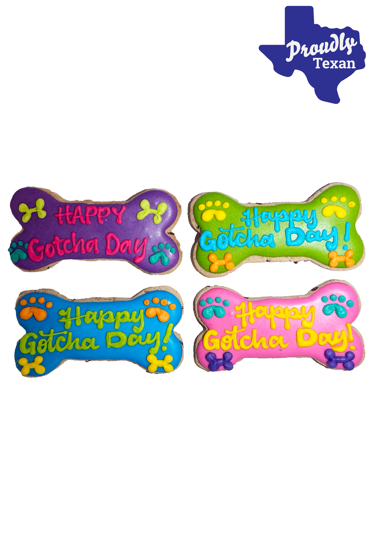 Doggie Express Happy Gotcha Day Bakery Cookie