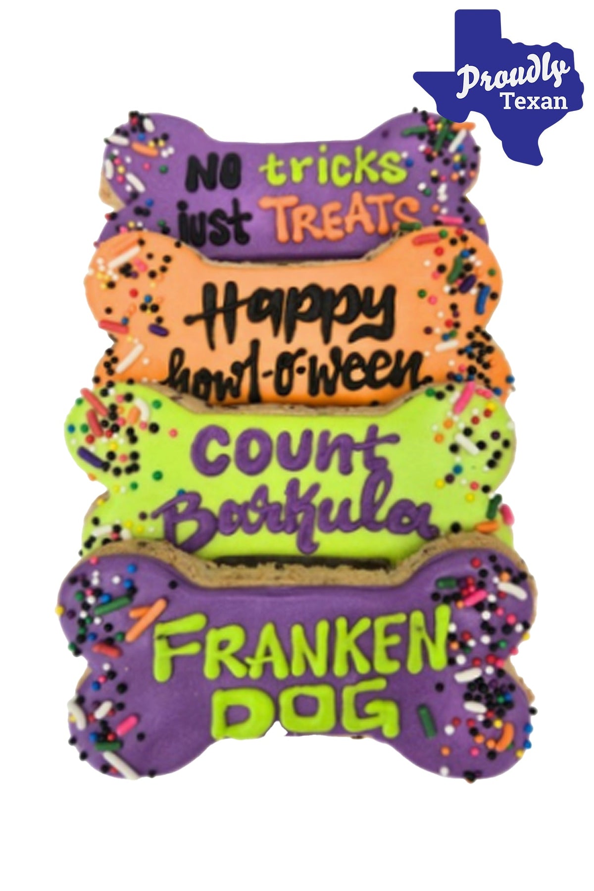 Doggie Express Halloween Bones Bakery Cookie
