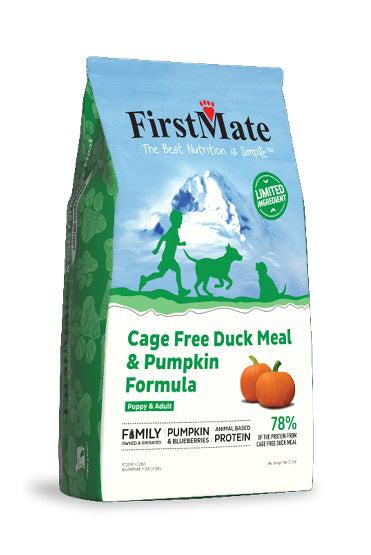 FirstMate Grain-Free Cage Free Duck Meal and Pumpkin Dry Dog Food