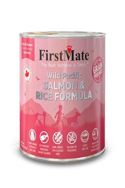 FirstMate Grain-In Wild Pacific Salmon with Rice Wet Dog Food