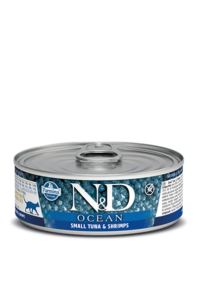 Farmina N&D Ocean Tuna and Shrimp Stew Wet Cat Food