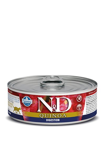 Farmina N&D Quinoa Digestion Lamb Wet Cat Food