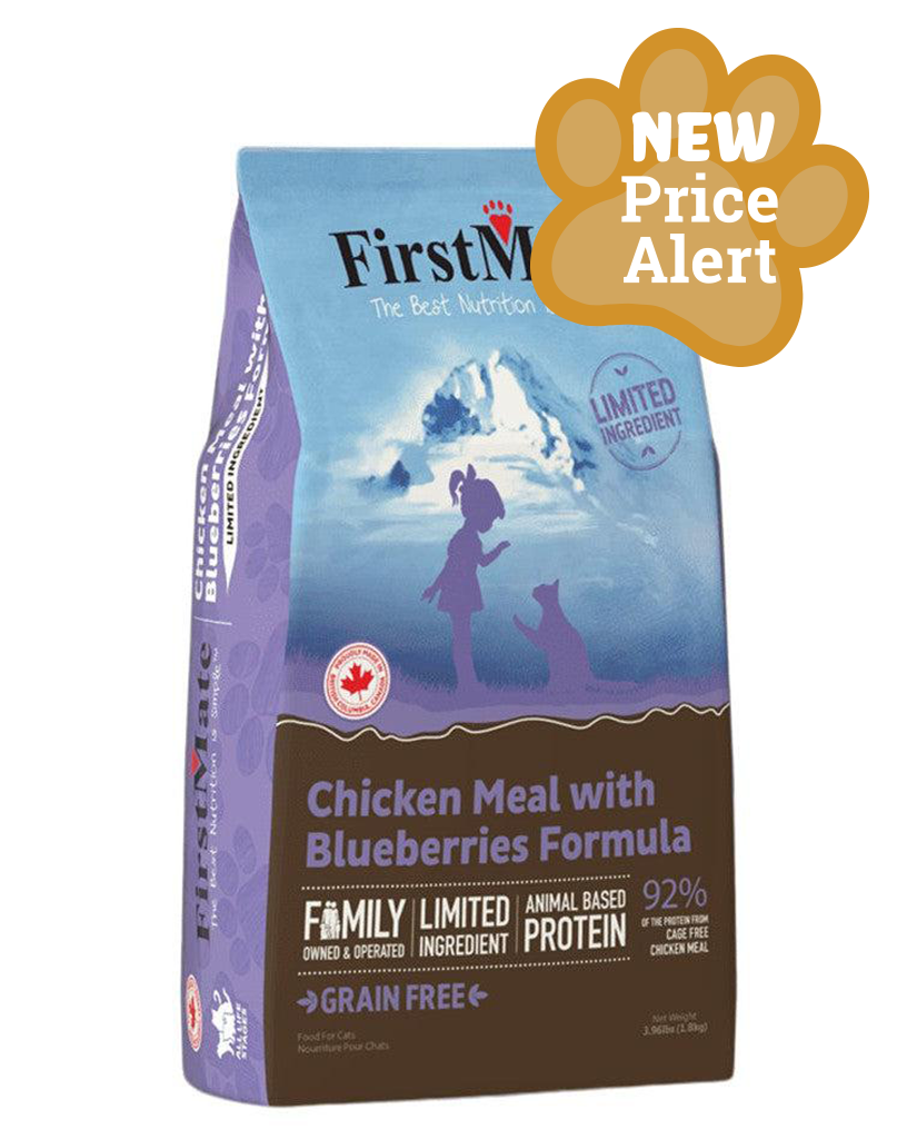 FirstMate Grain-Free Chicken Meal with Blueberries Dry Cat Food