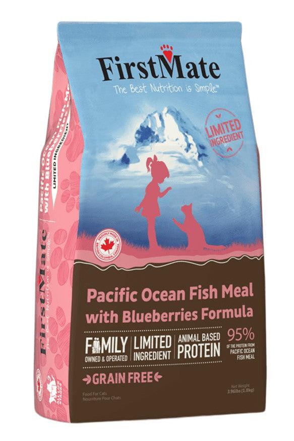 FirstMate Grain-Free Pacific Ocean Fish Meal with Blueberries Dry Cat Food