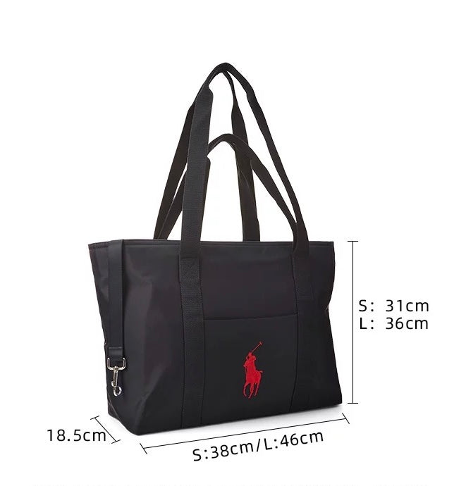 Polo Ralph Lauren Dog Woven Tote