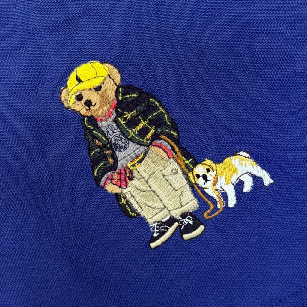 Polo Ralph Lauren Dog Polo Bear Mesh Polo