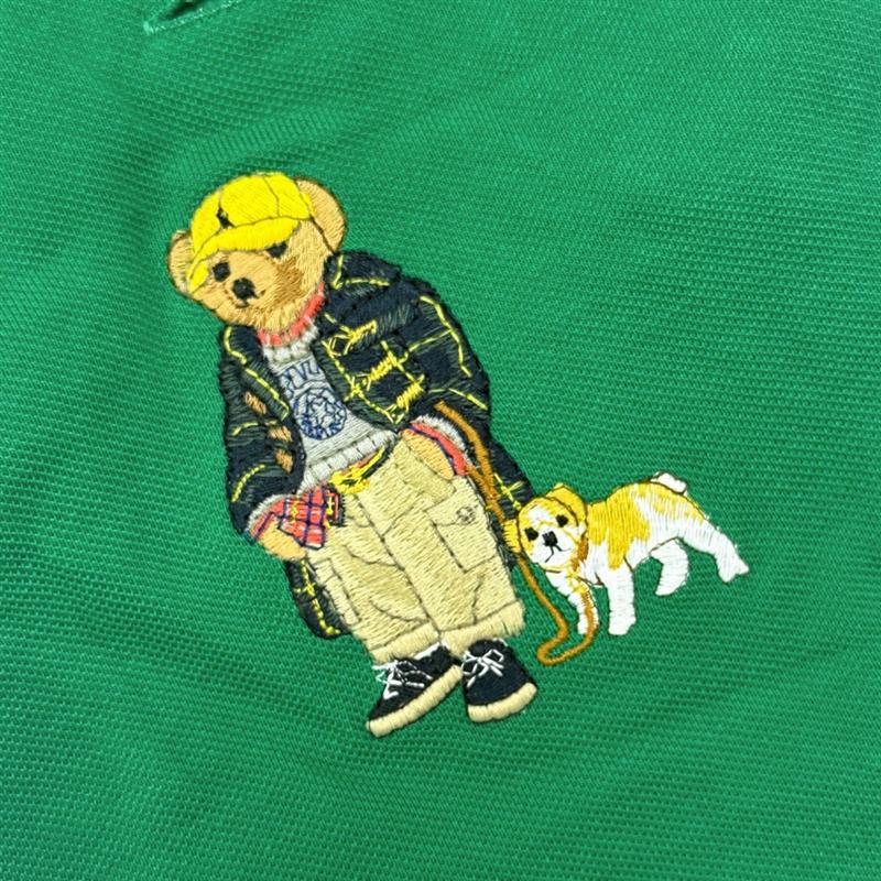 Polo Ralph Lauren Dog Polo Bear Mesh Polo