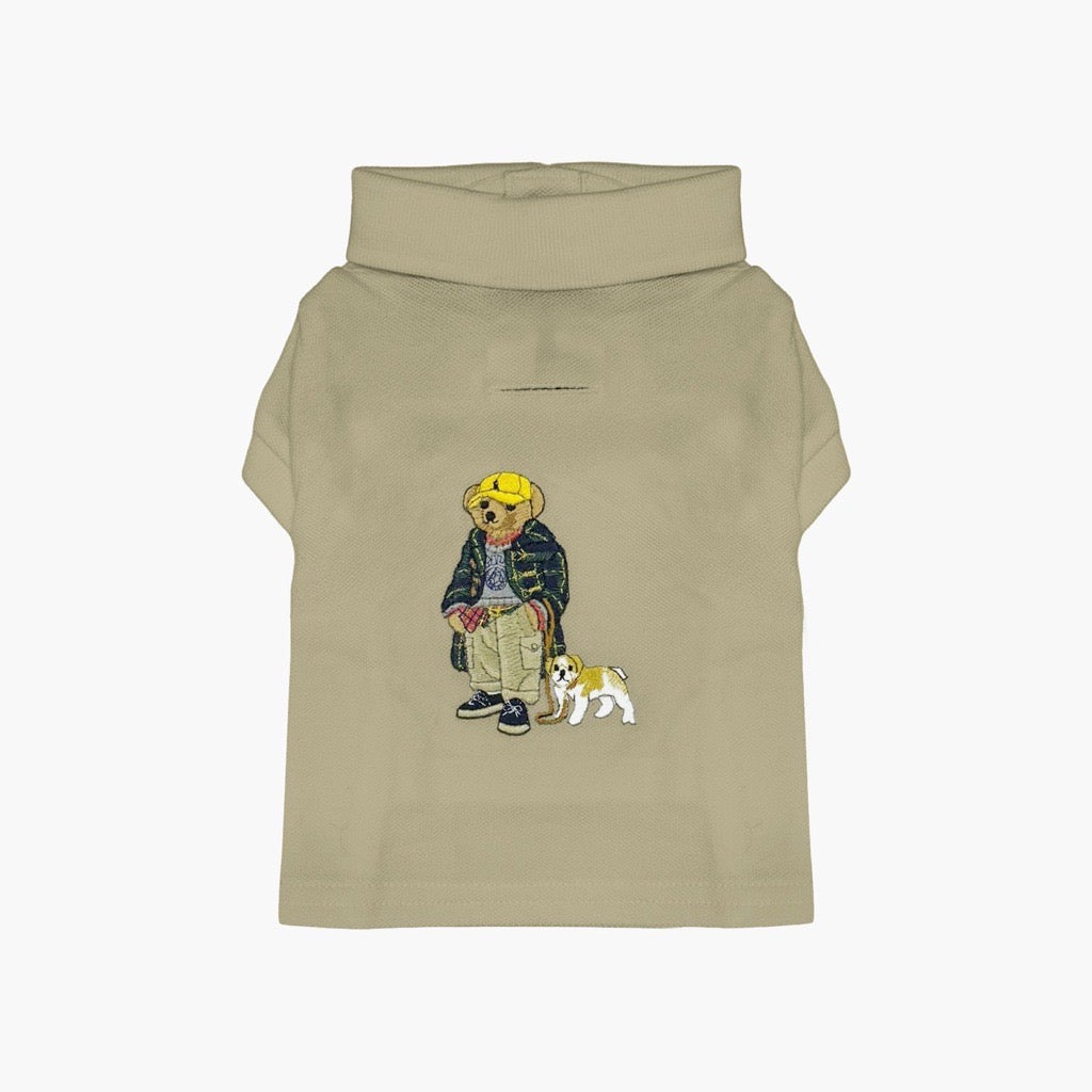 Polo Ralph Lauren Dog Polo Bear Mesh Polo