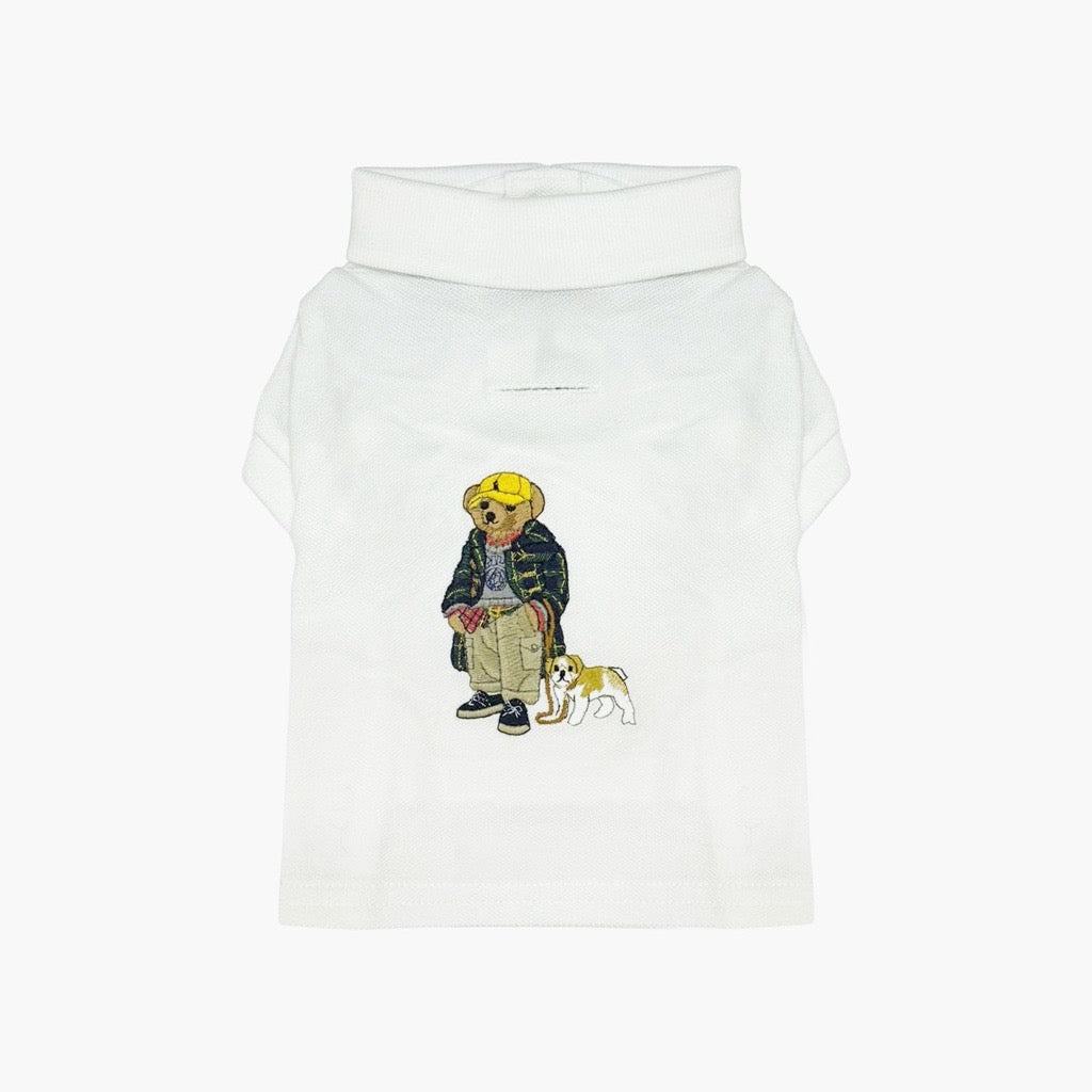 Polo Ralph Lauren Dog Polo Bear Mesh Polo