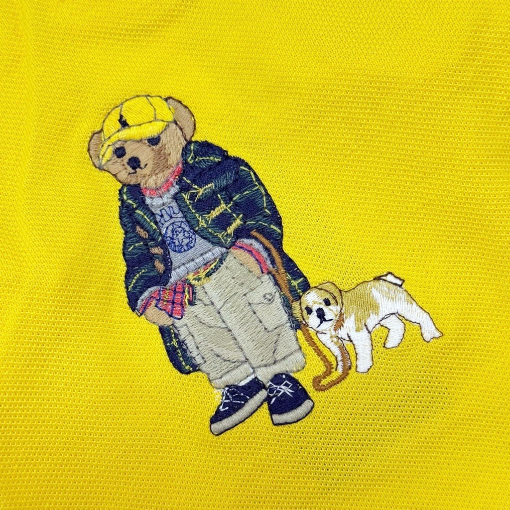Polo Ralph Lauren Dog Polo Bear Mesh Polo