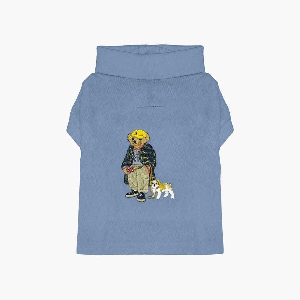 Polo Ralph Lauren Dog Polo Bear Mesh Polo