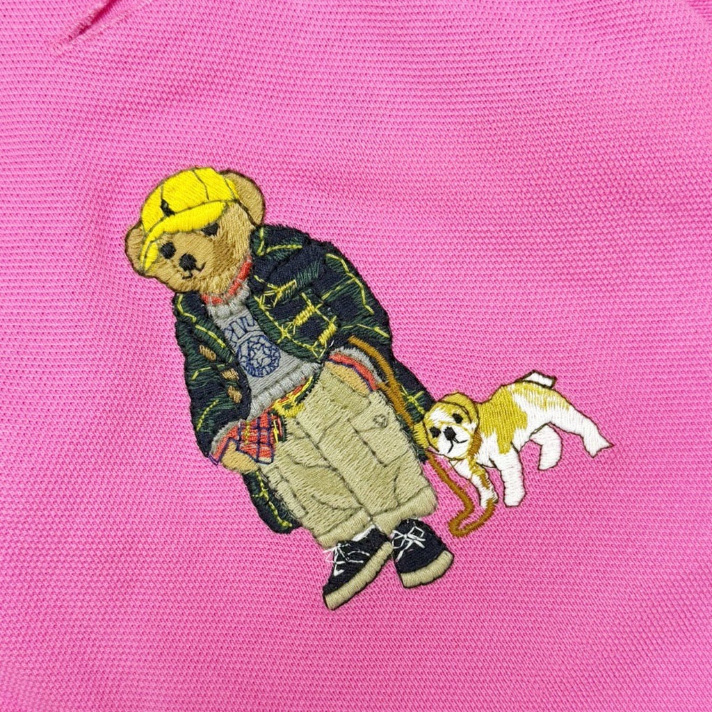 Polo Ralph Lauren Dog Polo Bear Mesh Polo