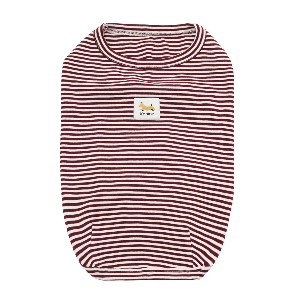 Kanine Stripe T-Shirt – Premium Cotton Dog T-Shirt
