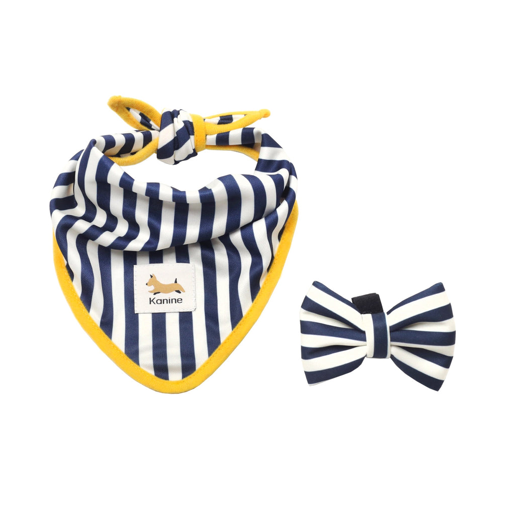 Kanine Bandana and Bow Set