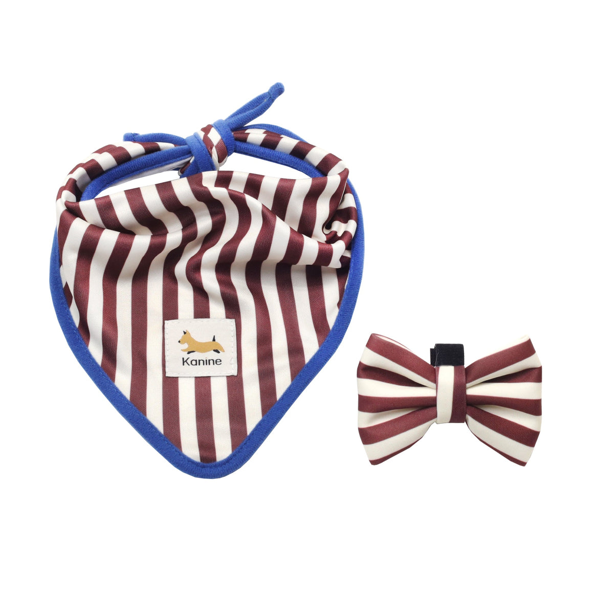 Kanine Bandana and Bow Set