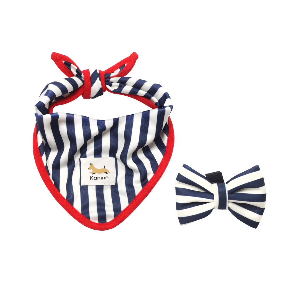 Kanine Bandana and Bow Set