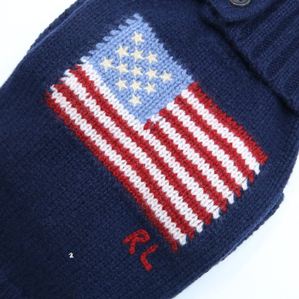 Polo Ralph Lauren Flag-Wool-Blend Dog Jumper