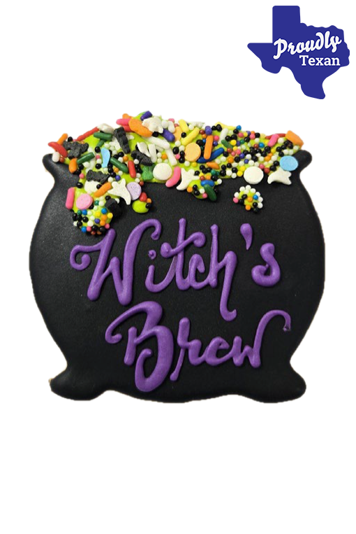 Doggie Express Halloween Cauldron Bakery Cookie