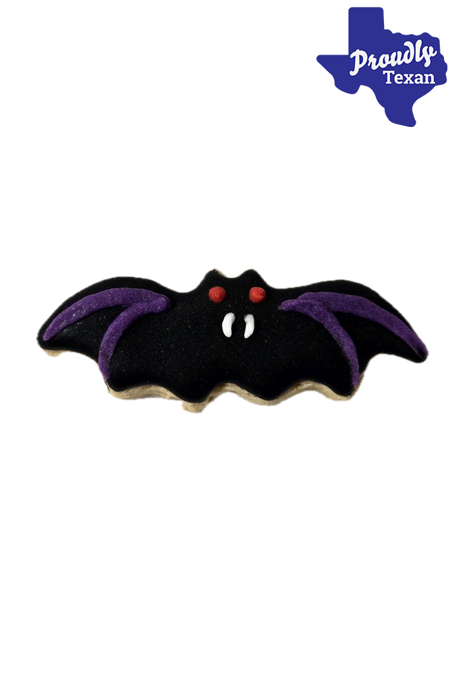 Doggie Express Halloween Bat Bakery Cookie