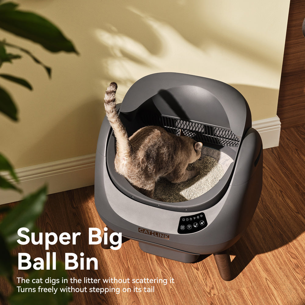 CATLINK Self-Cleaning Litter Box - Scooper Open-X (Single-Cat)
