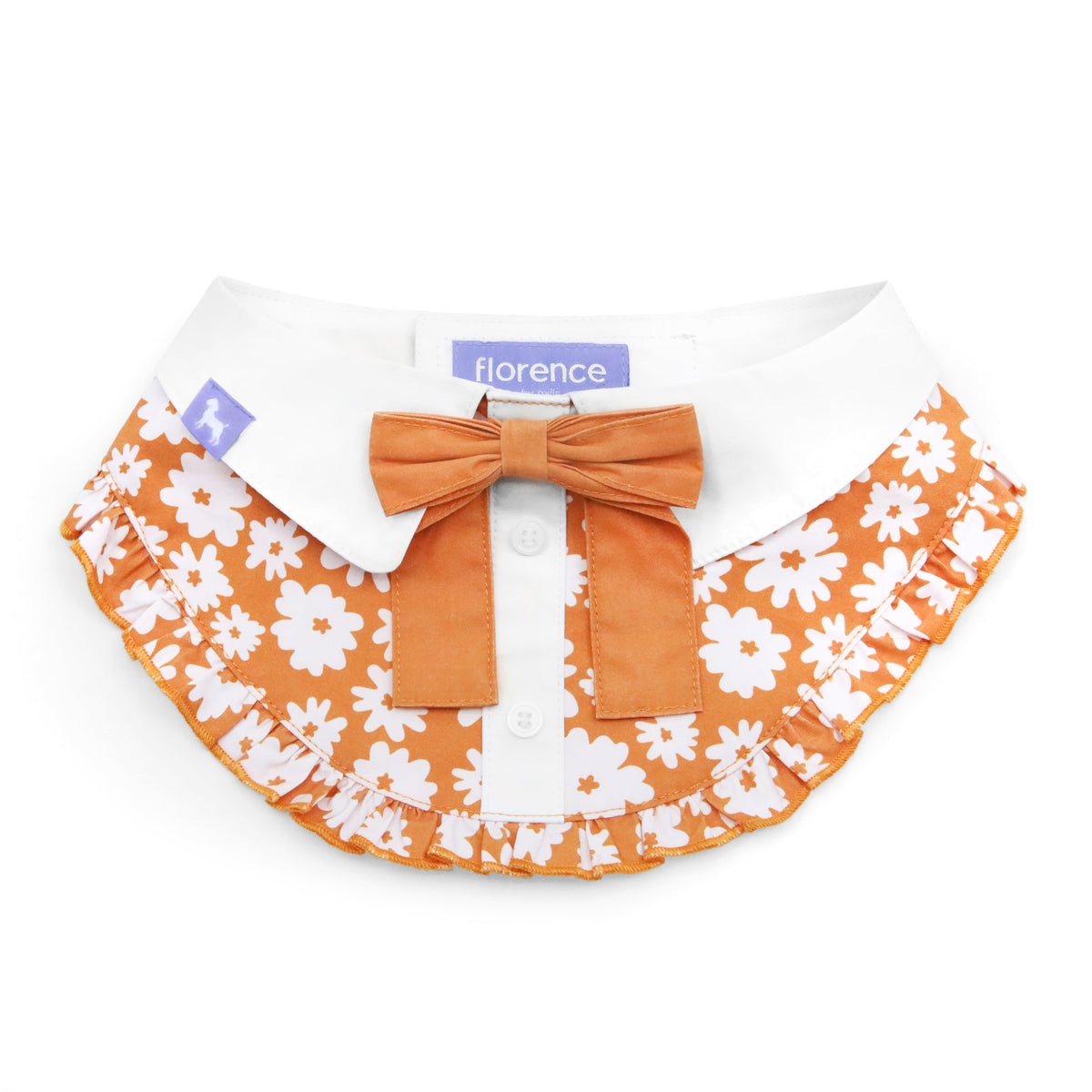 florence by mills Woven Dog Bib (Girls')