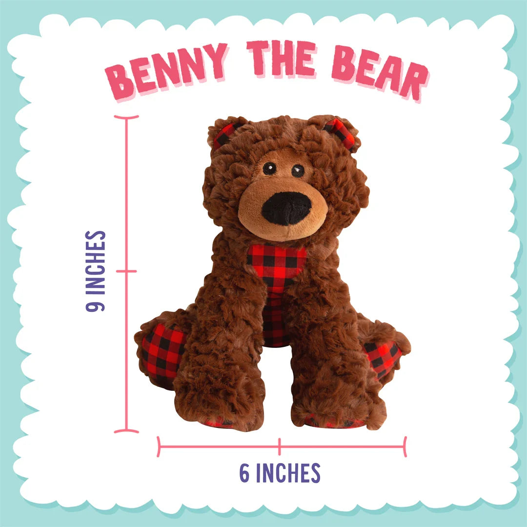 Snugarooz - Benny the Bear [buffalo check]