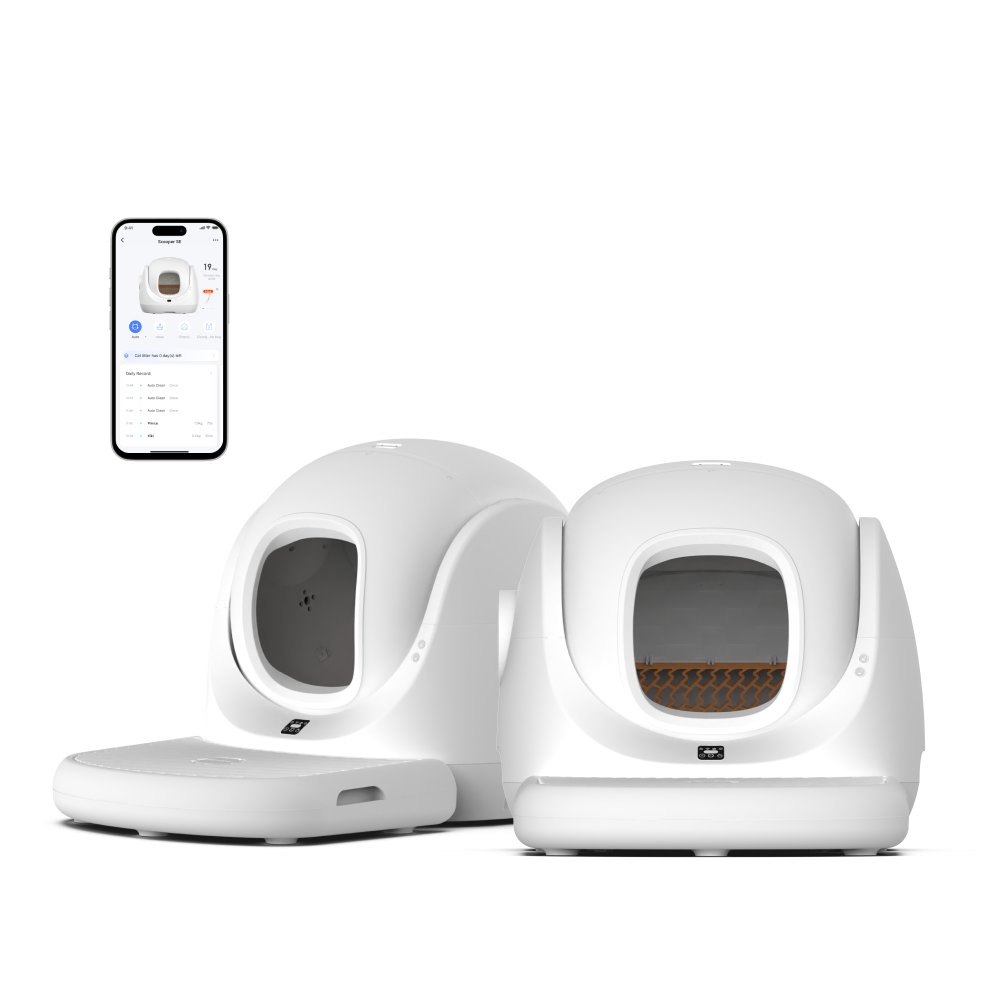 CATLINK Smart Litter Box - Scooper SE Double Set