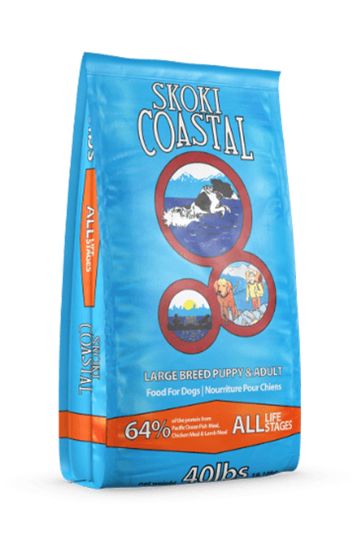 FirstMate Skoki Grain-In Large Breed Coastal Ocean Fish and Rice Dry Dog Food
