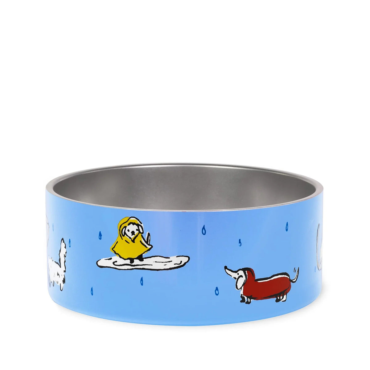 Kate Spade New York Raining Cats and Dogs Pet Bowl