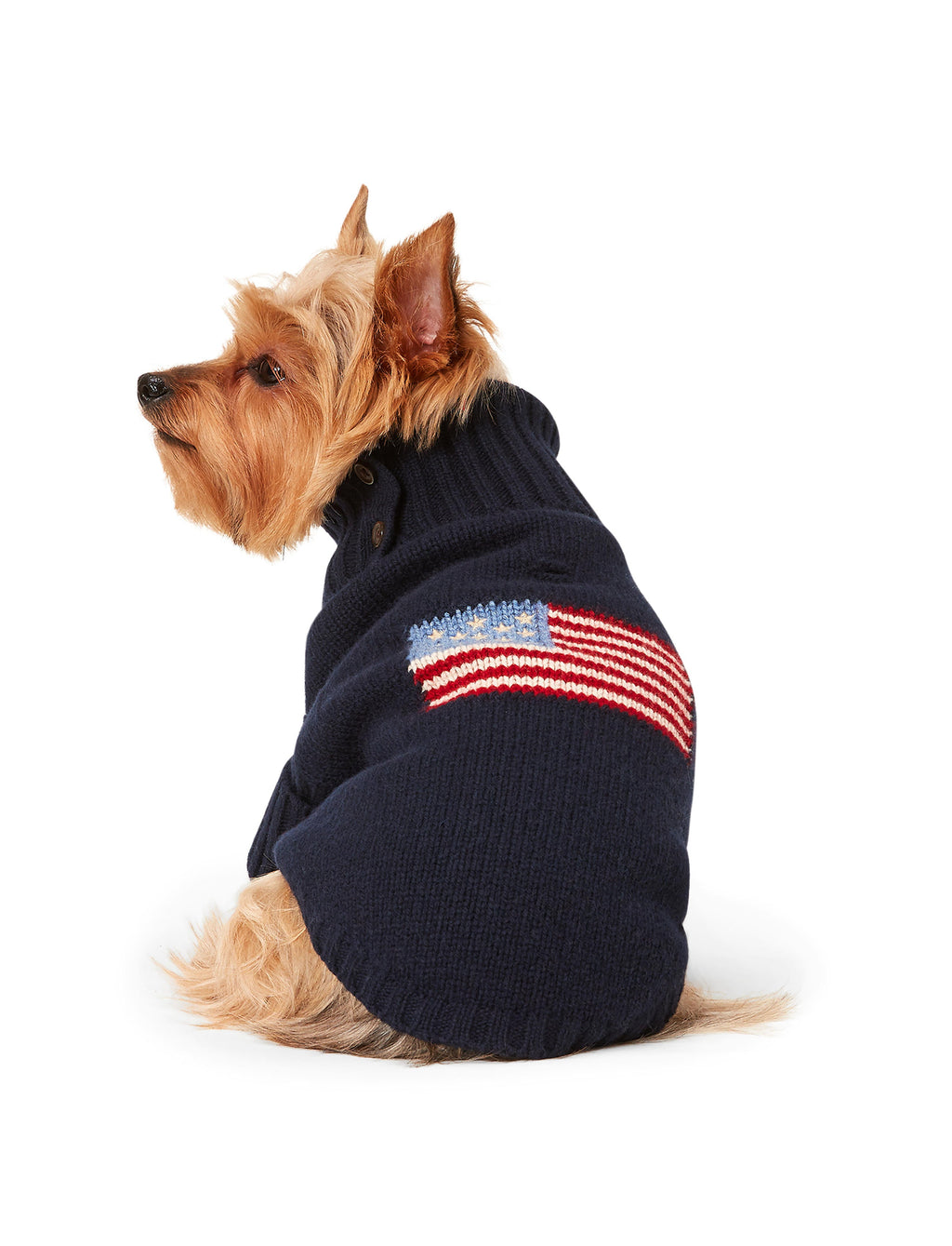 Polo Ralph Lauren Flag-Wool-Blend Dog Jumper