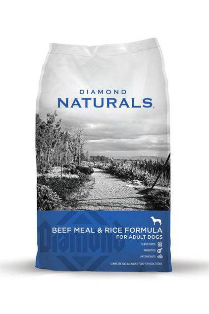 Diamond Naturals Beef Meal and Rice Formula Adult Dry Dog Food