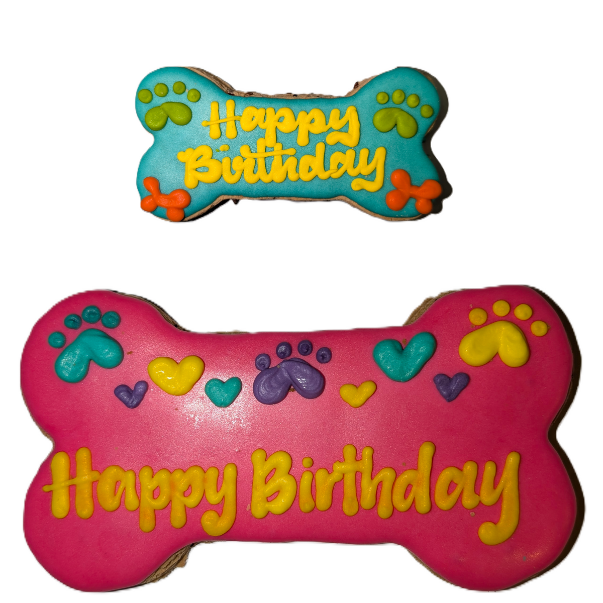 Doggie Express Birthday Assorted Bones Bakery Cookie