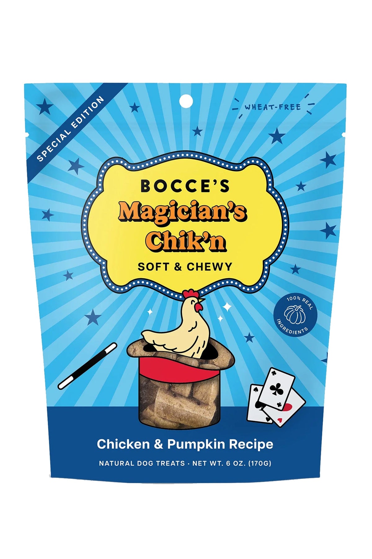 Bocce's Circus Magician's Chik'n Soft and Chewy Dog Treats