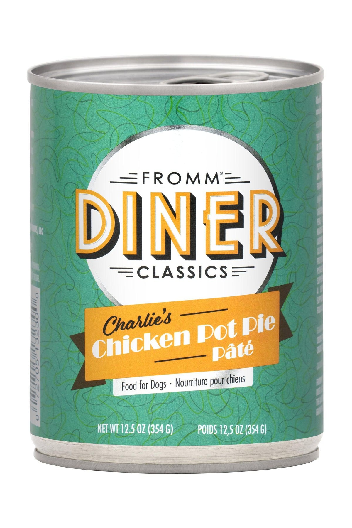 Fromm Diner Charlie's Chicken Pot Pie Pate Wet Dog Food