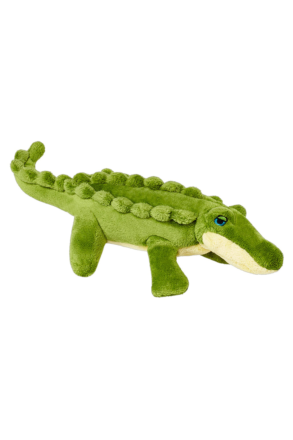 Fluff and Tuff Savannah Baby Gator Plush Dog Toy