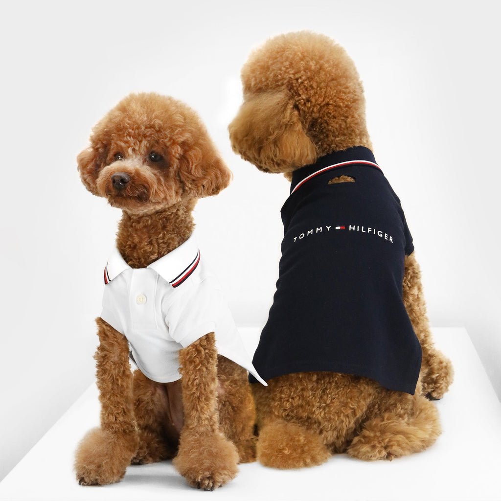 Tommy Hilfiger Dog Heritage Polo | Designer Dog Polo Shirt