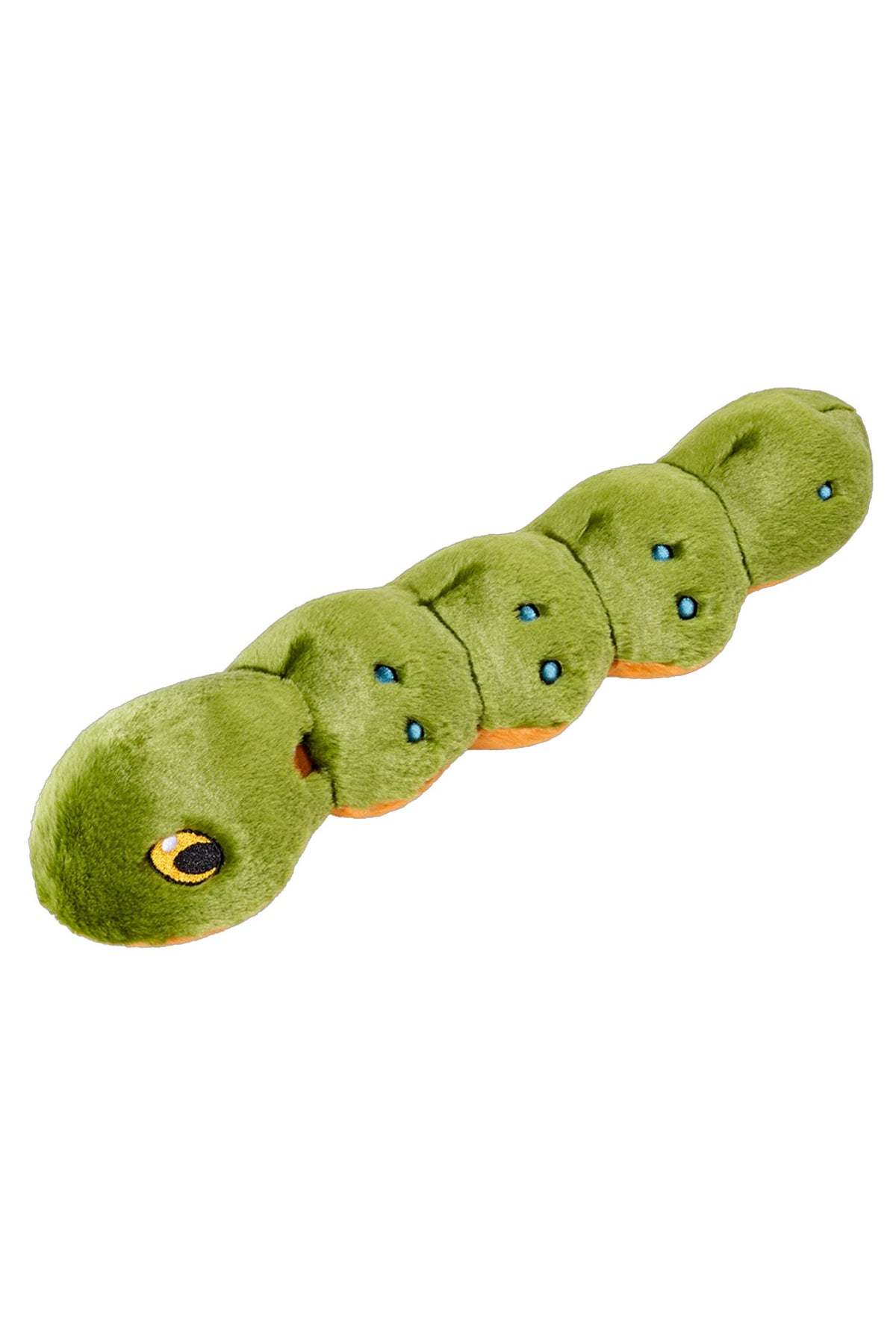 Fluff and Tuff Katie Caterpillar Plush Dog Toy